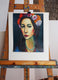 Original art for sale at UGallery.com | Isa the Mexican by Guillermo Martí Ceballos | $650 | acrylic painting | 15.7' h x 11.8' w | thumbnail 3
