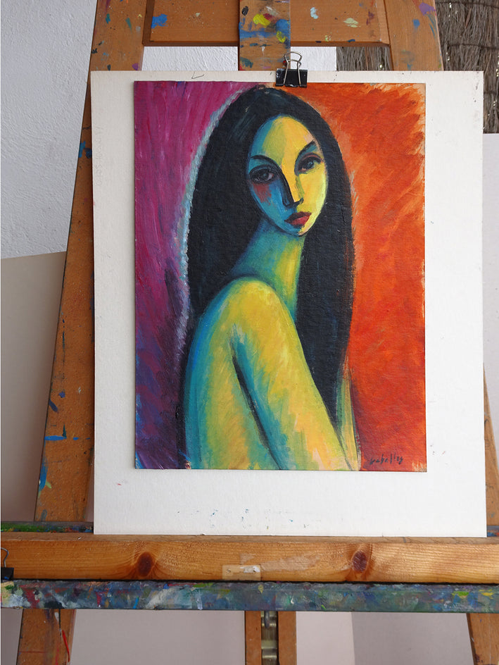 Yellow Languor by Guillermo Martí Ceballos |  Context View of Artwork 