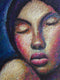 Original art for sale at UGallery.com | Zhaukiah by Guillermo Martí Ceballos | $950 | pastel artwork | 23' h x 18' w | thumbnail 4
