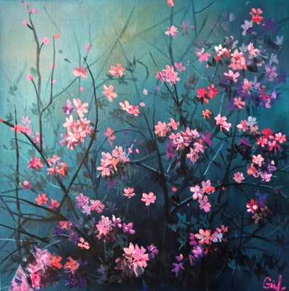 Garden Light: Whispering Blossoms by Gulshaba Abbasova | Artwork Main Image