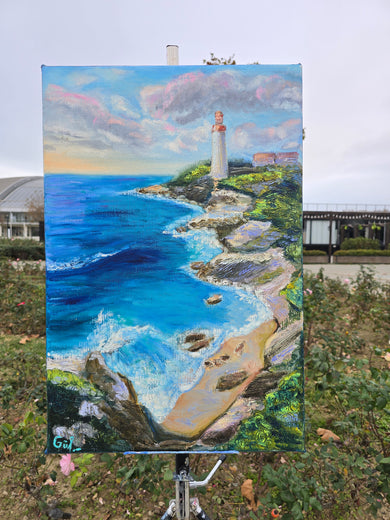 Guardian of the Coast by Gulshaba Abbasova |  Context View of Artwork 