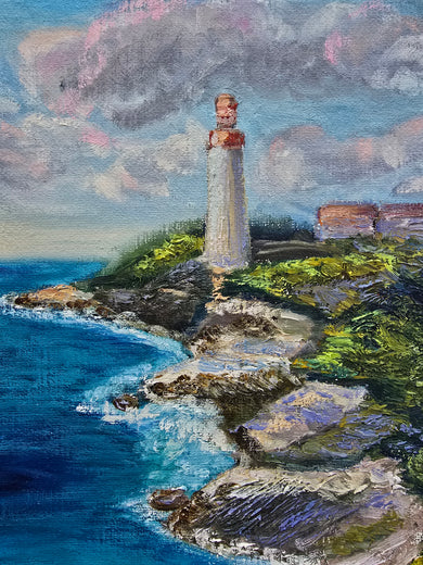 Guardian of the Coast by Gulshaba Abbasova |   Closeup View of Artwork 