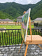 Original art for sale at UGallery.com | House in the Mountains by Gulshaba Abbasova | $1,325 | oil painting | 20' h x 28' w | thumbnail 2