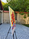 Original art for sale at UGallery.com | Red Poppies by Gulshaba Abbasova | $1,550 | oil painting | 28' h x 22' w | thumbnail 2