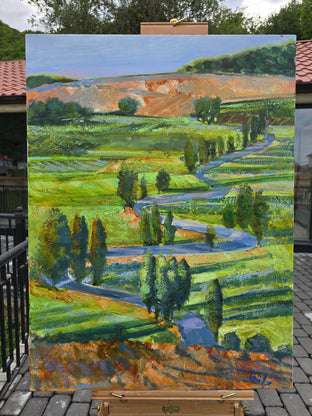 Serpentine by Gulshaba Abbasova |  Context View of Artwork 