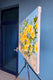 Original art for sale at UGallery.com | Wild Roses by Gulshaba Abbasova | $1,900 | oil painting | 24' h x 31' w | thumbnail 2