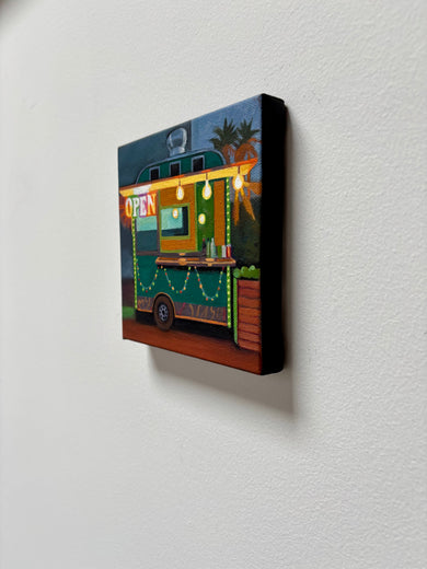 Food Cart by Hadley Northrop |  Side View of Artwork 