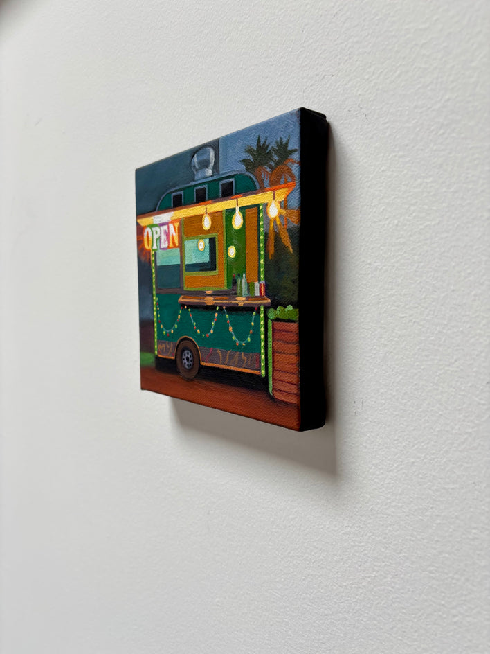 Food Cart by Hadley Northrop |  Side View of Artwork 