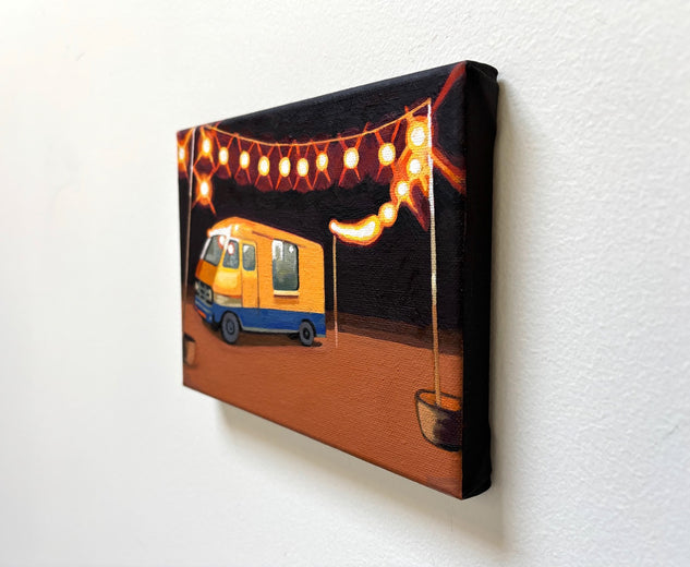 Ice Cream Truck by Hadley Northrop |  Side View of Artwork 