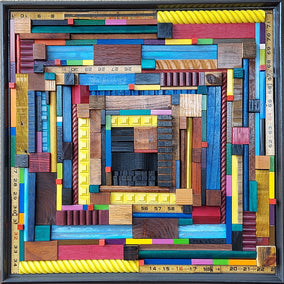 sculpture by Heather Patterson titled Above/Below