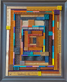 Original art for sale at UGallery.com | Exposed/Hidden by Heather Patterson | $1,325 | mixed media artwork | 22.75' h x 18.75' w | thumbnail 1