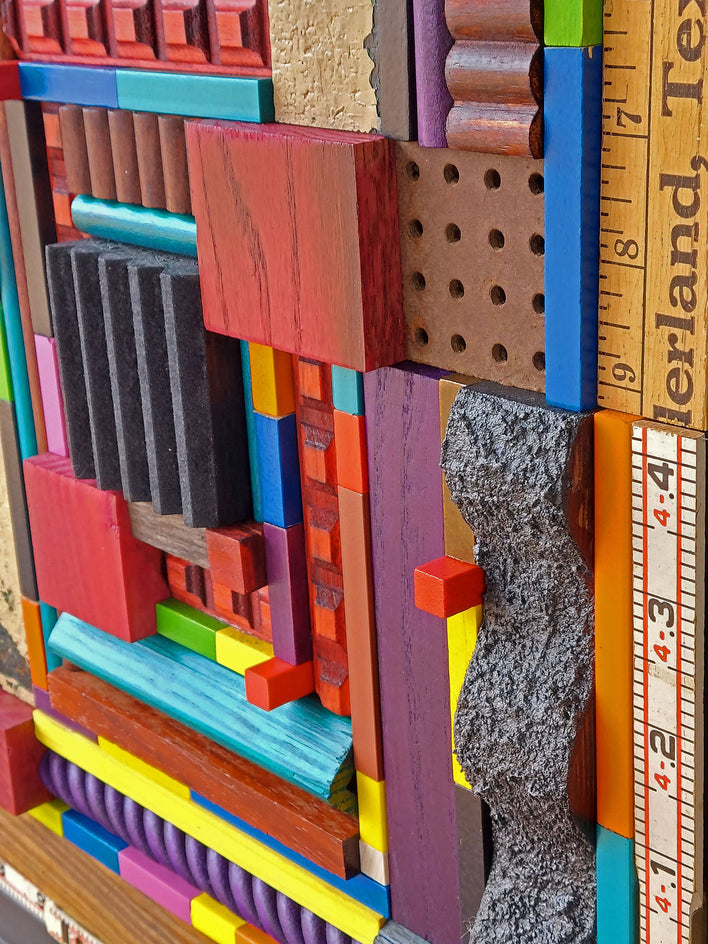 Involved/Detached by Heather Patterson |  Closeup View of Artwork 