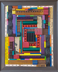 sculpture by Heather Patterson titled Involved/Detached