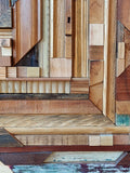 Original art for sale at UGallery.com | Opposite Sides by Heather Patterson | $1,850 | mixed media artwork | 28' h x 27' w | thumbnail 4