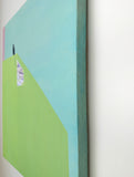 Original art for sale at UGallery.com | Black Panther, Coral Reef by Heejin Sutton | $1,675 | gouache painting | 30' h x 24' w | thumbnail 2