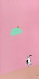 Original art for sale at UGallery.com | Blue-Footed Booby by Heejin Sutton | $525 | gouache painting | 12' h x 6' w | thumbnail 1