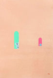 Original art for sale at UGallery.com | Koala, Coral Reef by Heejin Sutton | $475 | gouache painting | 9' h x 6' w | thumbnail 1