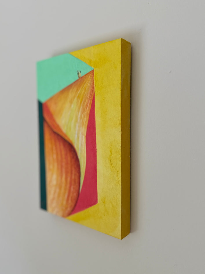 Pear, Flower Petal by Heejin Sutton |  Side View of Artwork 
