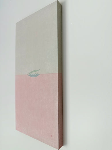 Green Peas by Heejin Sutton |  Side View of Artwork 