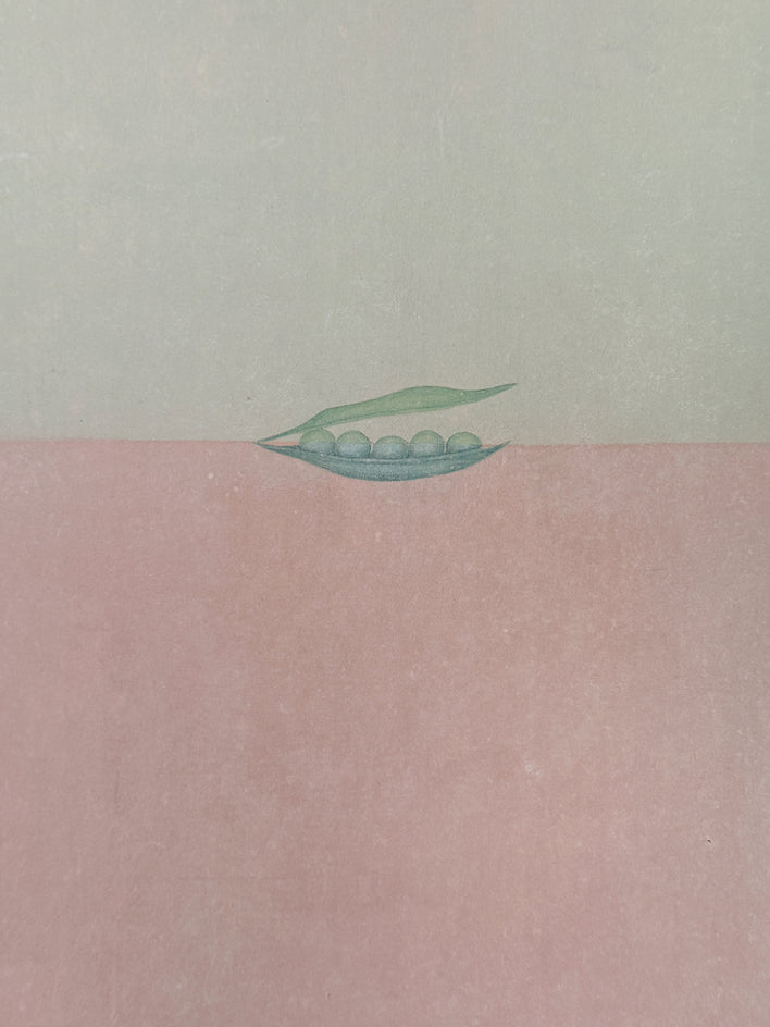 Green Peas by Heejin Sutton |  Closeup View of Artwork 