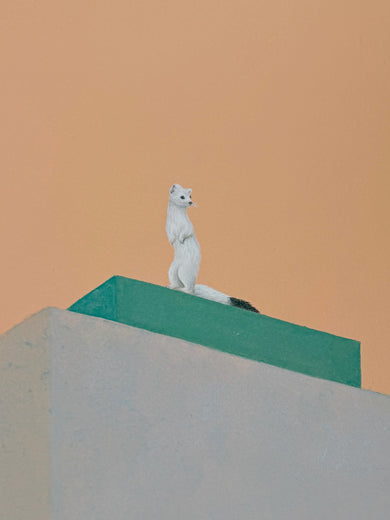 Weasel by Heejin Sutton |   Closeup View of Artwork 