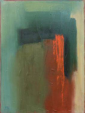 Original art for sale at UGallery.com | Allusive Framework by Heidi Hybl | $3,375 | oil painting | 40' h x 30' w