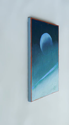 Concentrated Calm by Heidi Hybl |  Side View of Artwork 