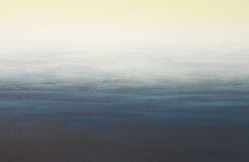 Deep Blue by Heidi Hybl |   Closeup View of Artwork 