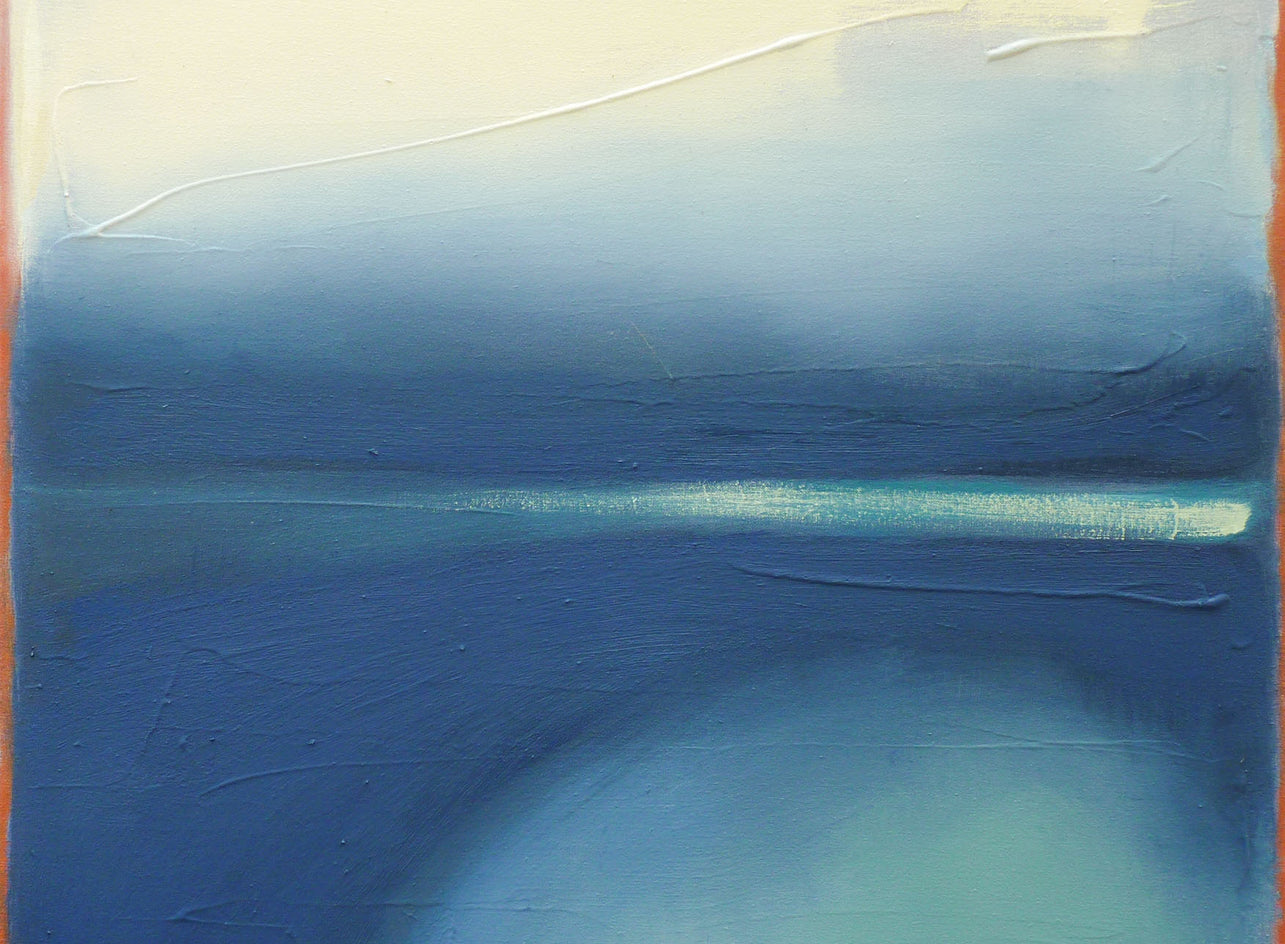 Hauntingly Quiet by Heidi Hybl |  Closeup View of Artwork 