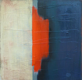 Original art for sale at UGallery.com | Interregnum Red by Heidi Hybl | $1,700 | oil painting | 24' h x 24' w