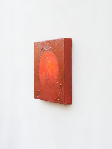 One Night by Heidi Hybl |  Side View of Artwork 