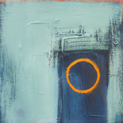 Orange Circle by Heidi Hybl | Artwork Main Image
