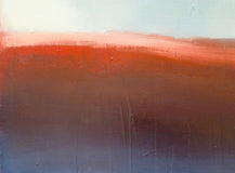 Original art for sale at UGallery.com | Orange Has Its Place by Heidi Hybl | $2,300 | oil painting | 30' h x 30' w | thumbnail 4