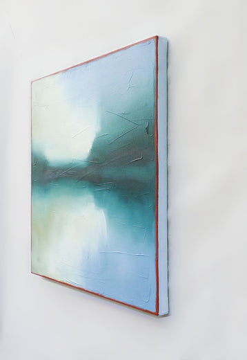 Reciprocal Impact by Heidi Hybl |  Side View of Artwork 
