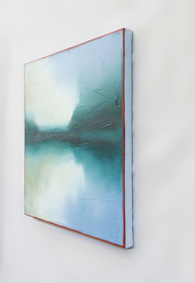 Reciprocal Impact by Heidi Hybl |  Side View of Artwork 