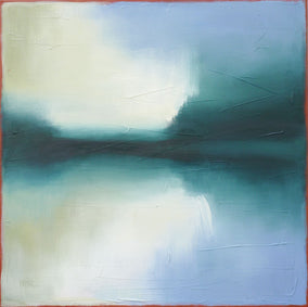 Original art for sale at UGallery.com | Reciprocal Impact by Heidi Hybl | $2,600 | oil painting | 30' h x 30' w