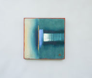 Original art for sale at UGallery.com | Seeking Balance by Heidi Hybl | $850 | oil painting | 18' h x 18' w | thumbnail 3