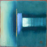 Original art for sale at UGallery.com | Seeking Balance by Heidi Hybl | $850 | oil painting | 18' h x 18' w | thumbnail 1