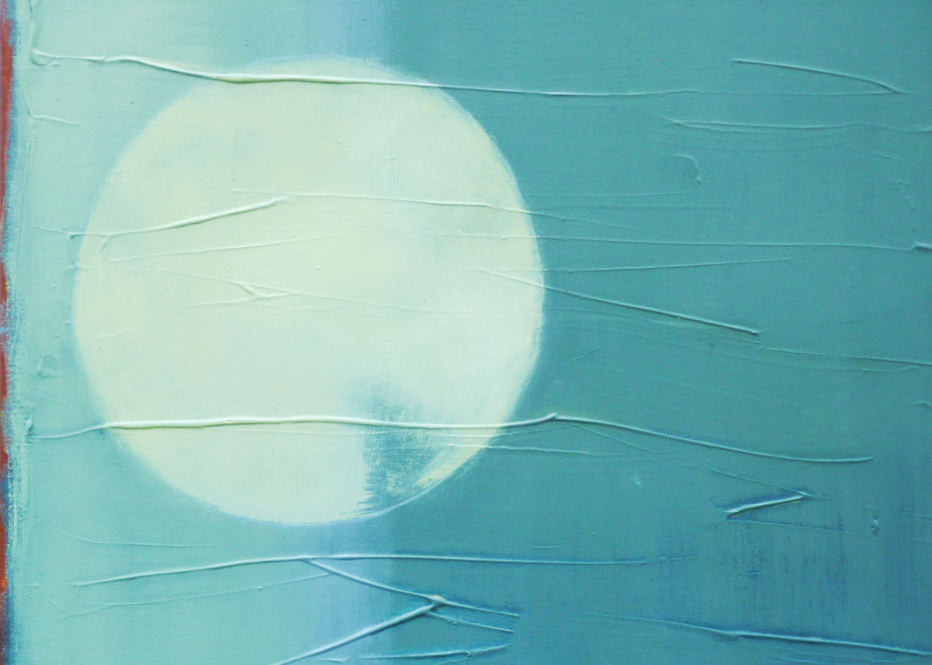 Temporary Stillness by Heidi Hybl |  Closeup View of Artwork 