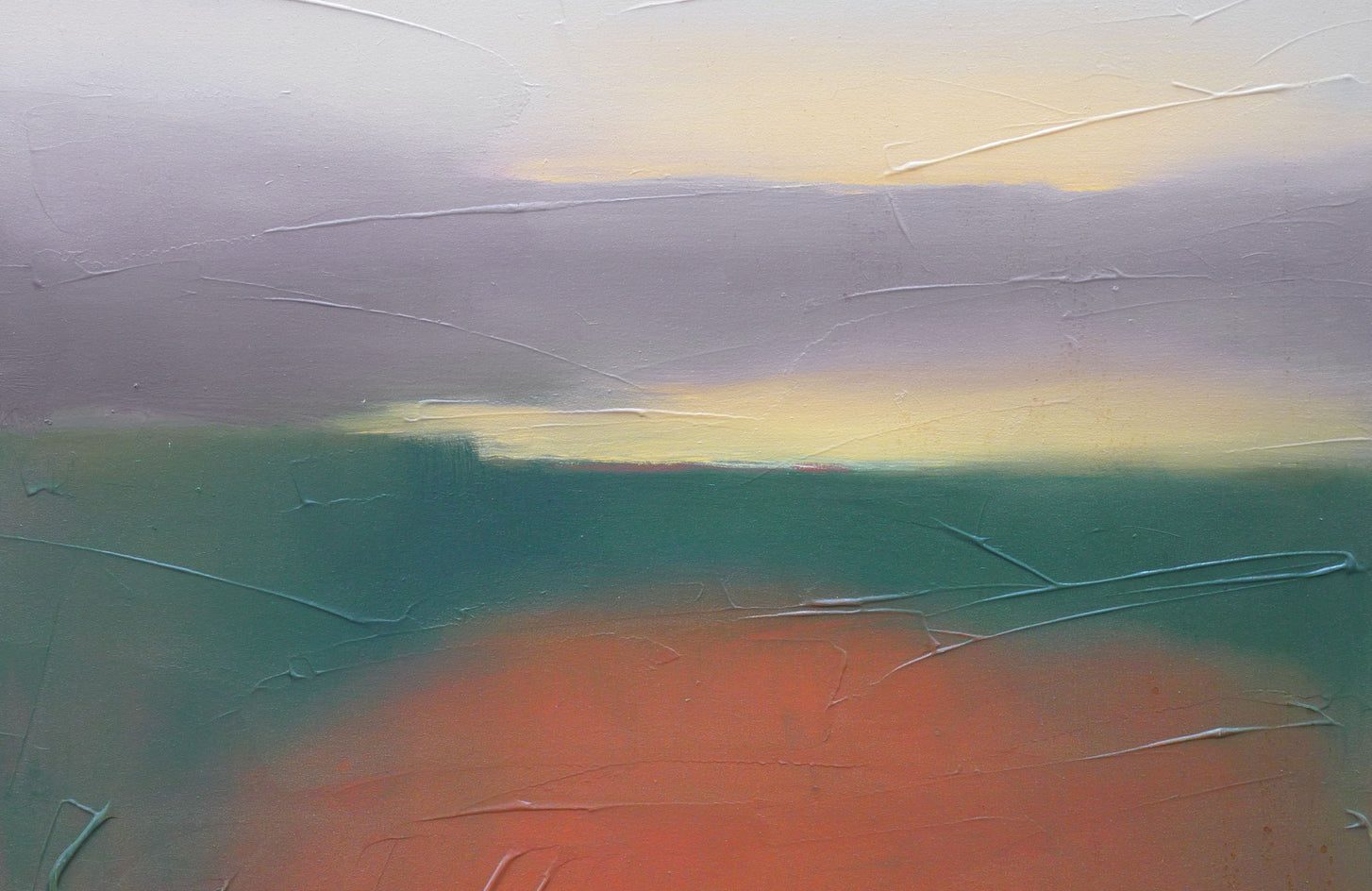 Tracing Silence by Heidi Hybl |  Closeup View of Artwork 