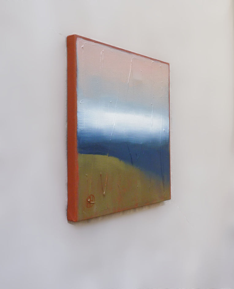 Uncluttered Nature by Heidi Hybl |  Side View of Artwork 