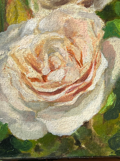 Garden Treasures by Hilary Gomes |   Closeup View of Artwork 