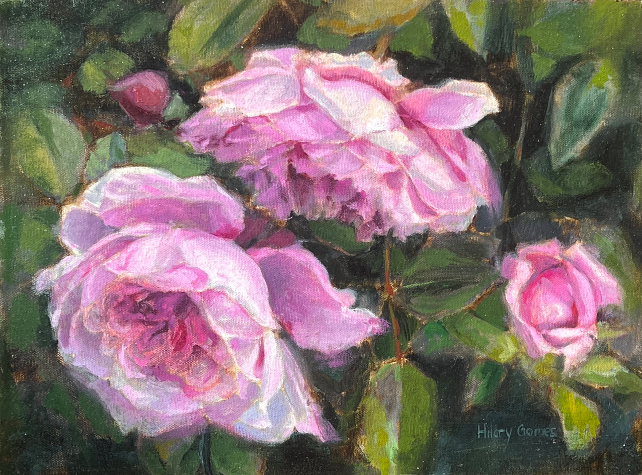 Pink Blooms by Hilary Gomes |  Artwork Main Image 