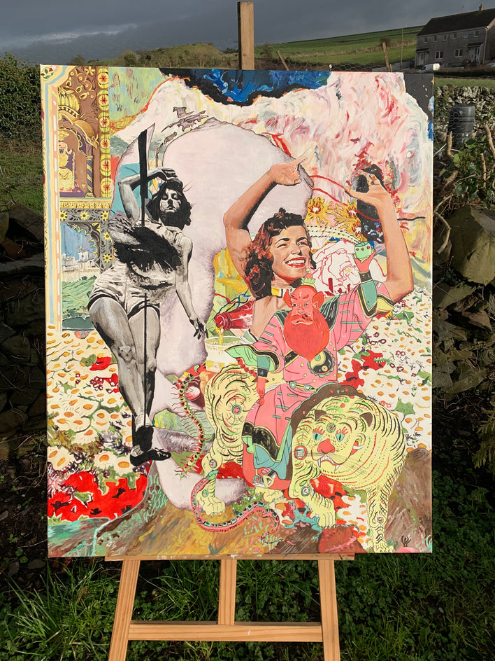 Flesh and Flame by Hope Rambo |  Context View of Artwork 