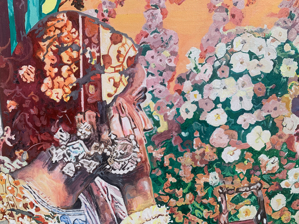 One Kind of Oblivion by Hope Rambo |  Closeup View of Artwork 