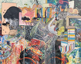 Original art for sale at UGallery.com | Soul Matter by Hope Rambo | $1,300 | acrylic painting | 15.75' h x 19.69' w