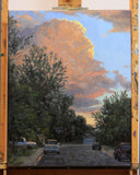 Original art for sale at UGallery.com | Ascension Evening by Hugh Masterson | $1,350 | oil painting | 20' h x 16' w | thumbnail 3