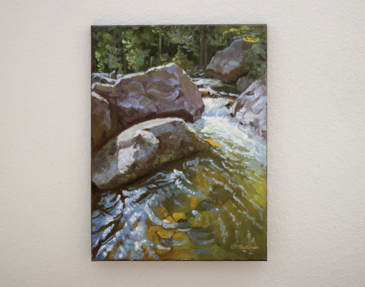 Eldorado Rock Pool by Hugh Masterson |  Context View of Artwork 