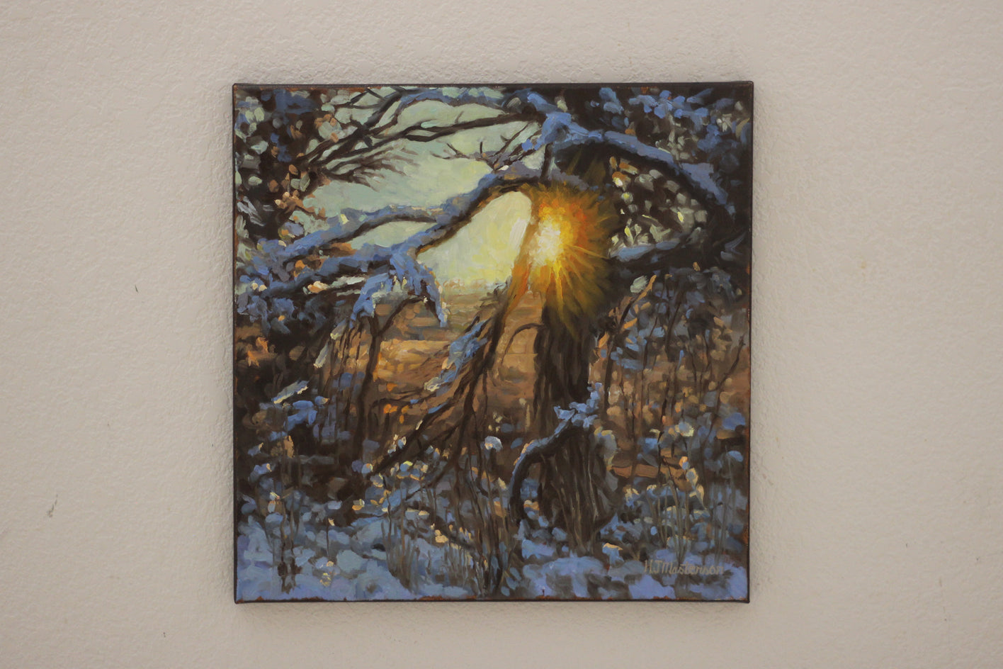 Frozen Chandelier by Hugh Masterson |  Context View of Artwork 