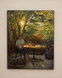 Original art for sale at UGallery.com | Home from the Office by Hugh Masterson | $1,250 | oil painting | 20' h x 16' w | thumbnail 3